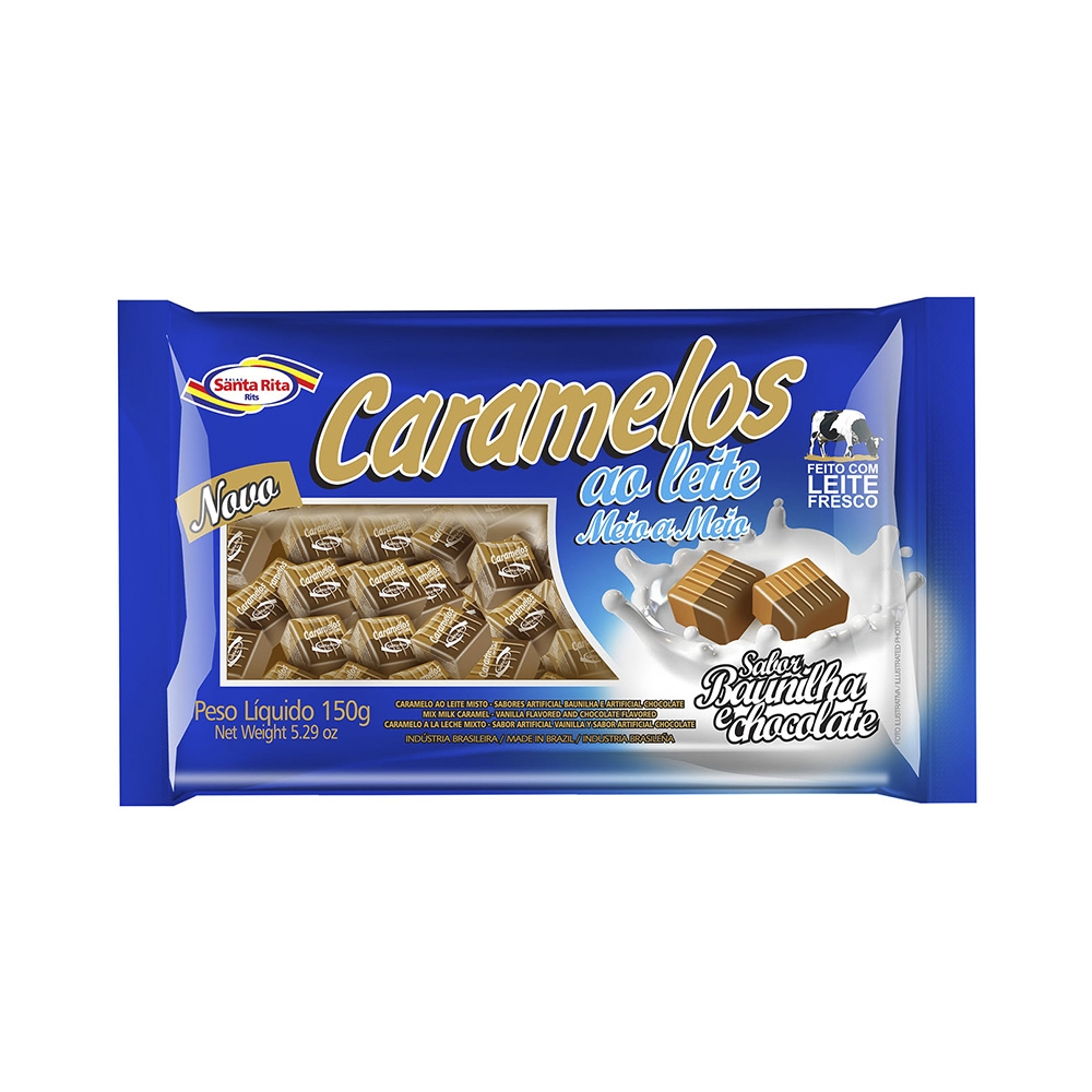 Caramelo A La Leche - Chocolate con Vainilla