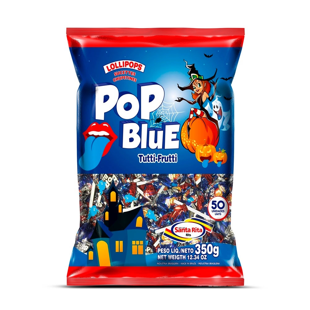 Chupetines Pop Blue Tutti Frutti